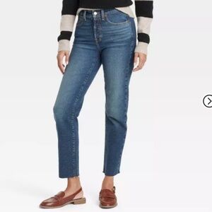 Target Mid-Rise 80's Slim Fit Ankle Jeans - Universal Thread™ Medium Wash